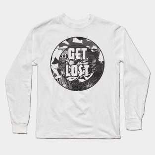 Get Lost (in the outdoors) Long Sleeve T-Shirt
